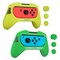 2 Pack Controller Grips Compatible with Nintendo Switch Joy-Con Controllers, Neon Green, Neon Yellow